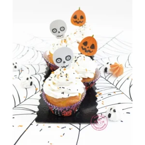 24 Caissettes Cupcake + 24 Cake Toppers Halloween Scrapcooking mode pas chere 6