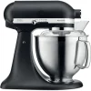 Pas Cher soldes France KitchenAid Robot Multifonction à Tête Inclinable De 4,8L 300W Truffe Noire Arge… 7