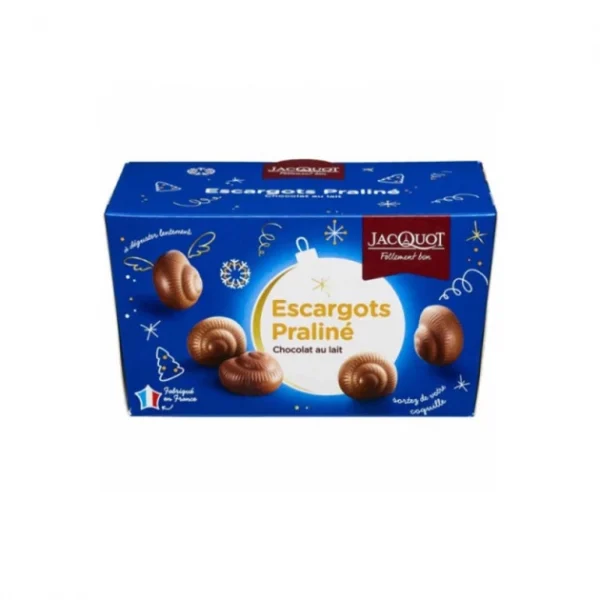 haute qualité Ballotin Escargot Chocolat Au Lait Praliné 250 G Jacquot 1