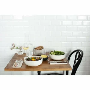 magasin pour Bol à Salade En Porcelaine Noir 1,5 L Adélie Revol 12