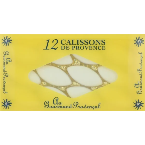 Coffret 12 Calissons De Provence 160 G Les Trois Abeilles économies garanties 1