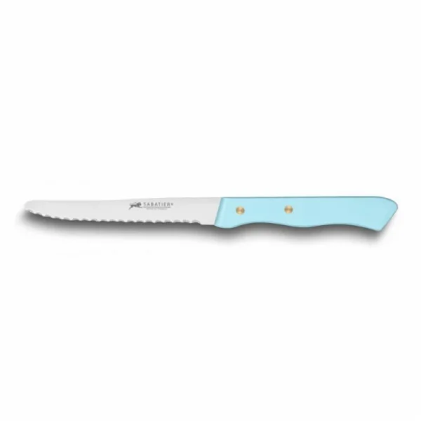 Couteau De Table Cranté 10,5 Cm Sabatier Turquoise boutique en ligne 1