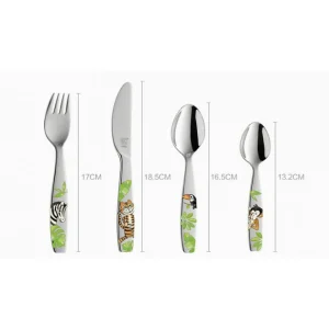 shopping pas cher Couverts Enfant Inox Jungle 4 Pièces Zwilling 18