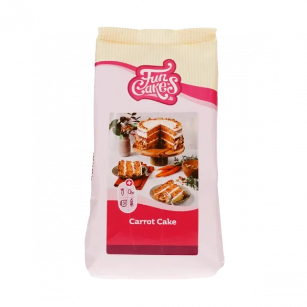 Promotio de vente DLUO Courte Préparation Pour Carrot Cake 500g FunCakes Édition 1