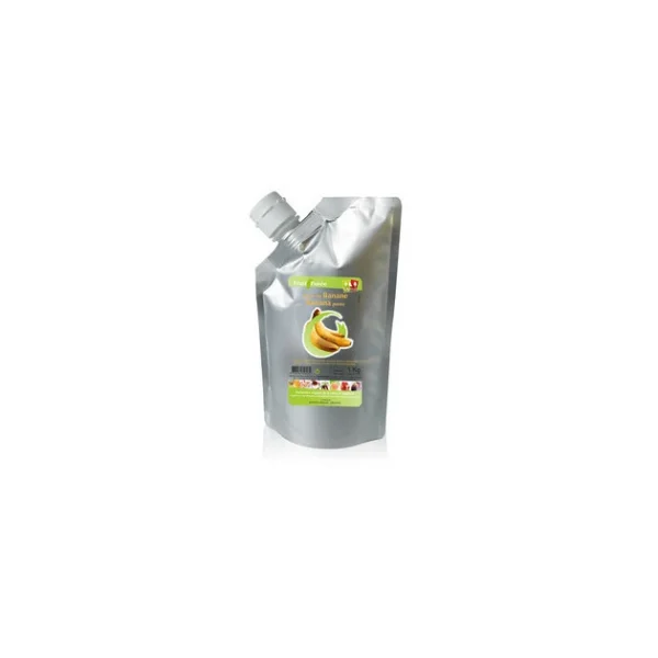 DLUO Courte Purée De Banane Capfruit 1kg soldes pas cher 1