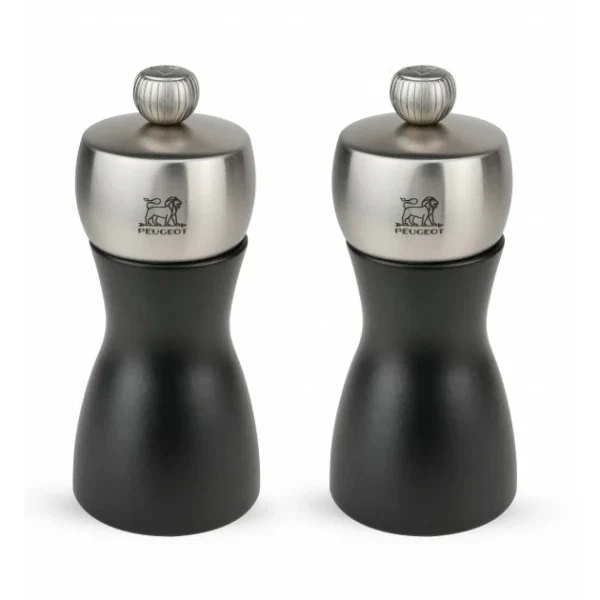 Duo Moulin à Poivre Et à Sel Fidji 12 Cm Noir-Inox Peugeot Paris 1