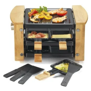 magasin en ligne FIN DE SERIE Appareil à Raclette & Grill Pour 4 Personnes KitchenChef 9