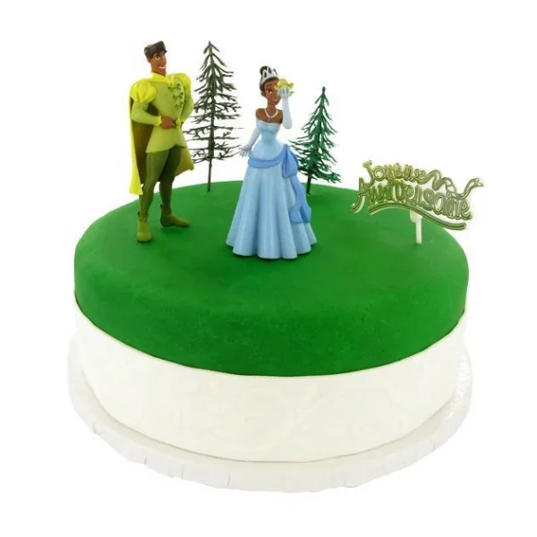 GATODECO FIN DE SERIE Kit Décor Gâteau La Princesse Et La Grenouille (5 Pièces) soldes pas cher 1