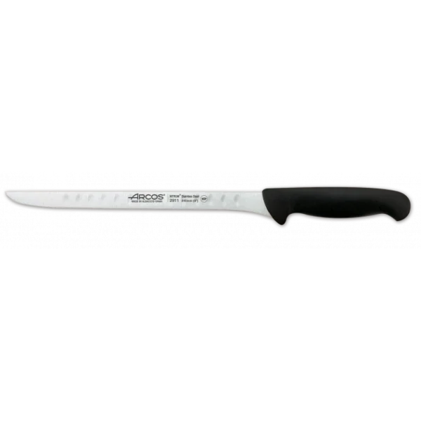 Acheter Maintenant FIN DE SERIE Support Jambon Noir Et Couteau Jambon 24 Cm Arcos 4