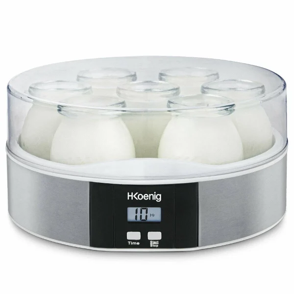 soldes pas cher HKOENIG ELY70 – Yaourtière 7 Pots 1