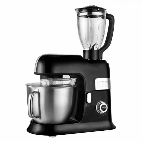 KITCHENCOOK EXPERT XL BLACK Robot Petrin Avec Blender – 6,5L – Noir prix pas cher 1