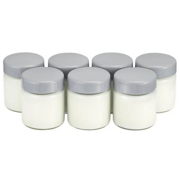 soldes pas cher Lot De 7 Pots Pour Yaourtière – EG3513 – SEVERIN 3