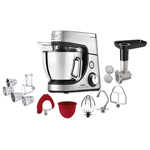 Nouvelle tendance Krups Master Perfect Gourmet Robot Multifonction 4.6L 1100W Acier Inoxydable… 1