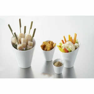 achetez Mini Cornet De Frites Blanc 5cl French Classique Revol 12