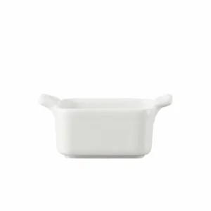 marque pas cher Mini Ramequin Carré Blanc 7×7 Cm Belle Cuisine Revol 6