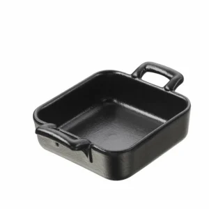 Mini Ramequin Carré Noir 7×7 Cm Belle Cuisine Revol magasin solde 9