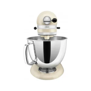 KitchenAid Robot Culinaire Robot Pâtissier Multifonction Artisan 4,8 L Crème Authenticité garantie 7