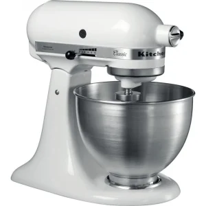 grossiste en ligne KitchenAid Robot Pâtissier à Tête Inclinable 4.3 Litres – Blanc 11