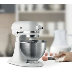 grossiste en ligne KitchenAid Robot Pâtissier à Tête Inclinable 4.3 Litres – Blanc 21