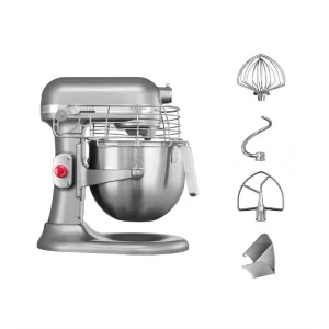 Nouveau Robot Pâtissier Professionnel Argent 6,9L – Kitchenaid – Zinc6,9 9