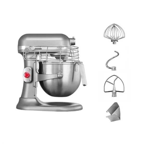 Nouveau Robot Pâtissier Professionnel Argent 6,9L – Kitchenaid – Zinc6,9 4